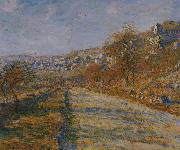 Claude Monet Road of La Roche-Guyon Spain oil painting artist